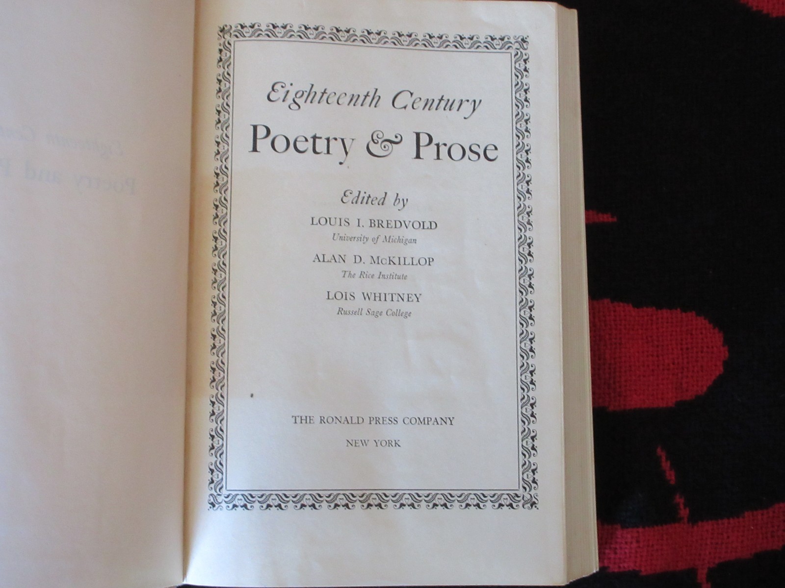 Lot of 6 Poetry & Prose Vintage Hardcover Books early – mid 19th/20th Century