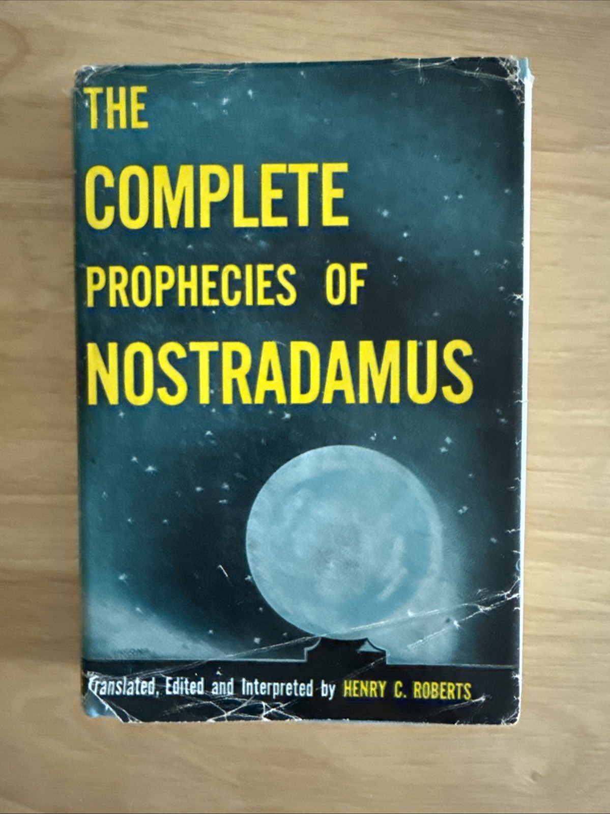 The Complete Prophecies Of Nostradamus VTG HC 1975