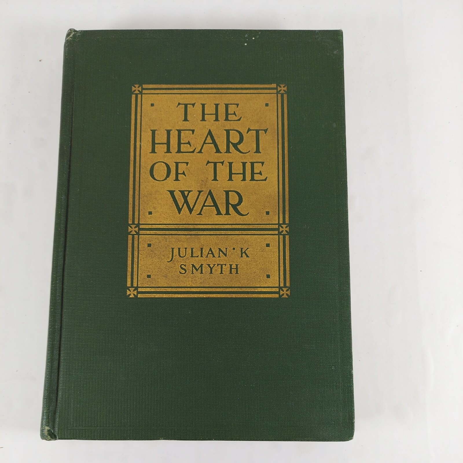 The Heart Of The War Rev. Julian K Smyth 1914 HC New Church Press