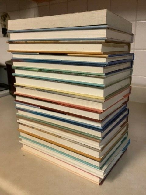 25 Teen Young Adult Hardcover Books 1980s Atheneum Unread Condition w/ Jackets