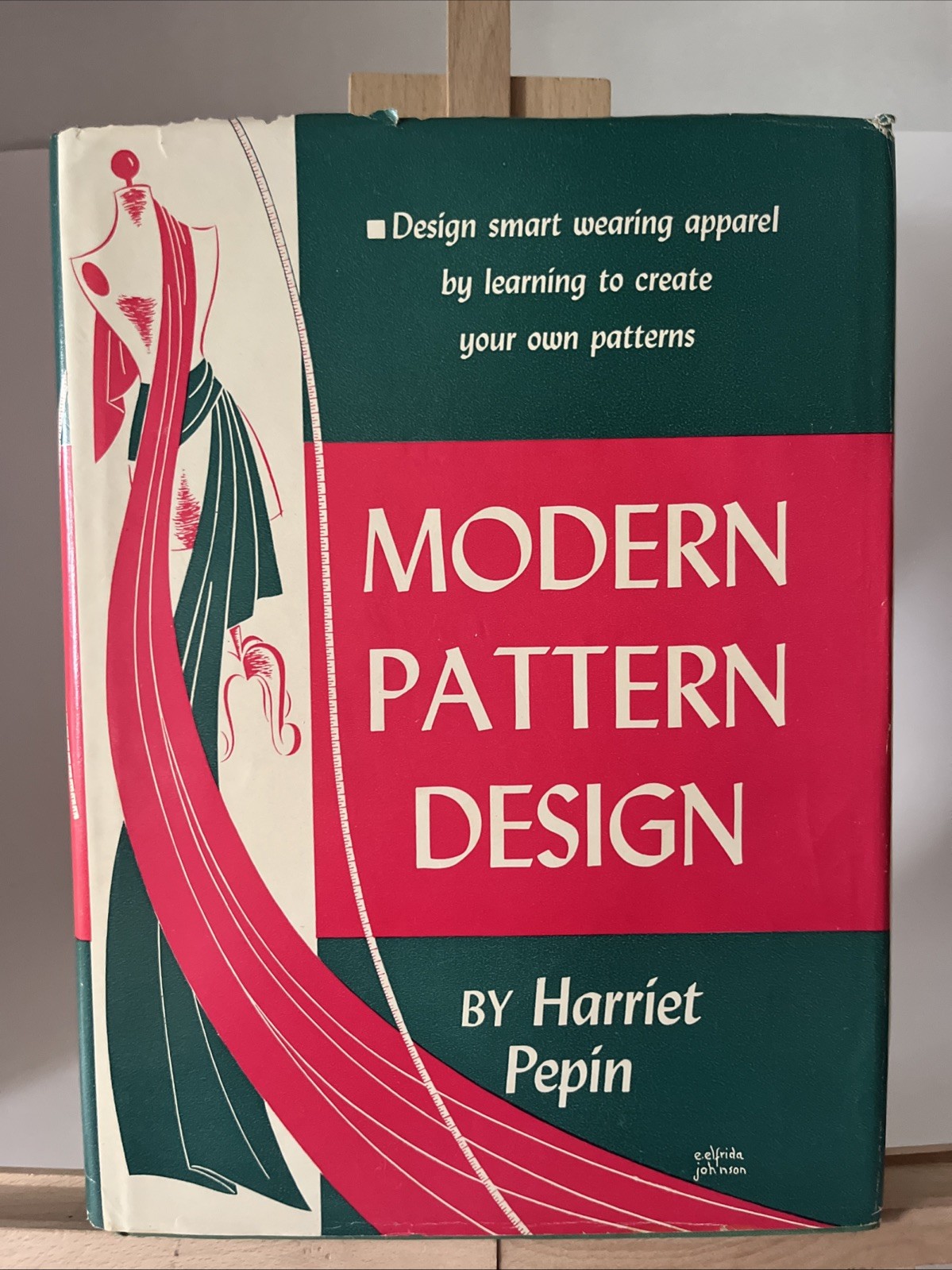 Modern Pattern Design Harriet Pepin 1943 Funk and Wagnalls HC DJ Good Condition