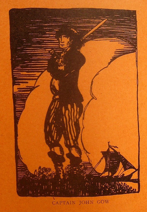 1922 Antique PIRATE HISTORY BOOK Blackbeard CAPTAIN KIDD Buccaneers MARITIME Sea