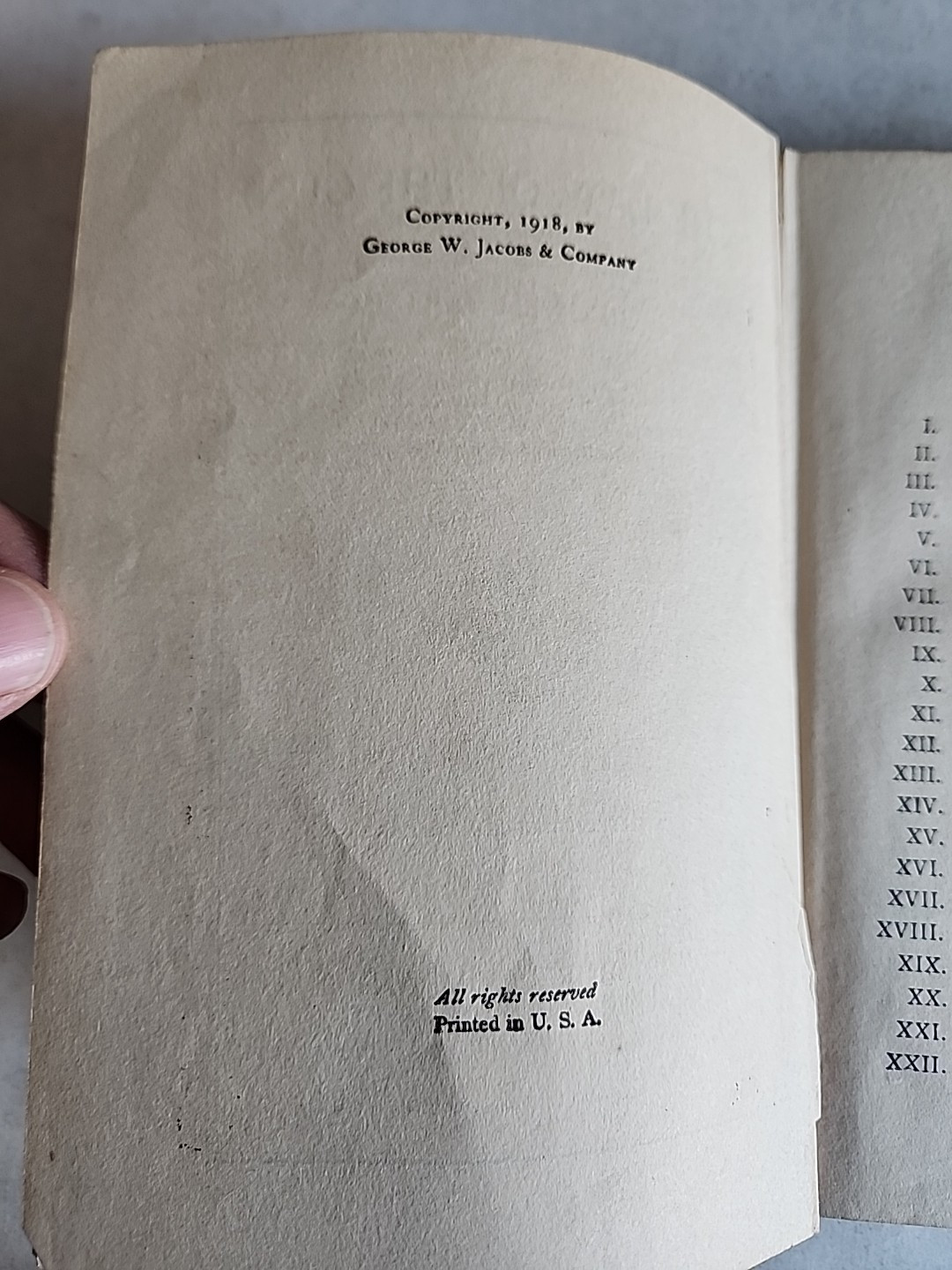 1918 The Law of the Gun by Ridgwell Cullum A.L. Burt Company Hardcover