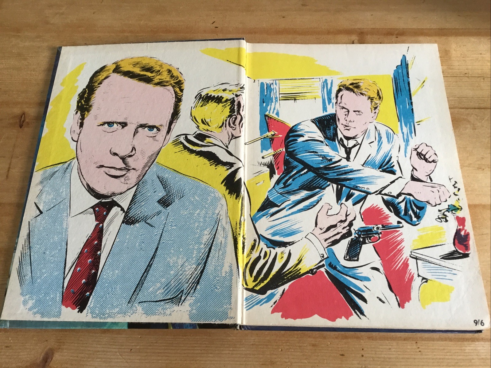 DANGER MAN ANNUAL c mcmlxv 1965 Patrick McGoohan as John Drake Hbk