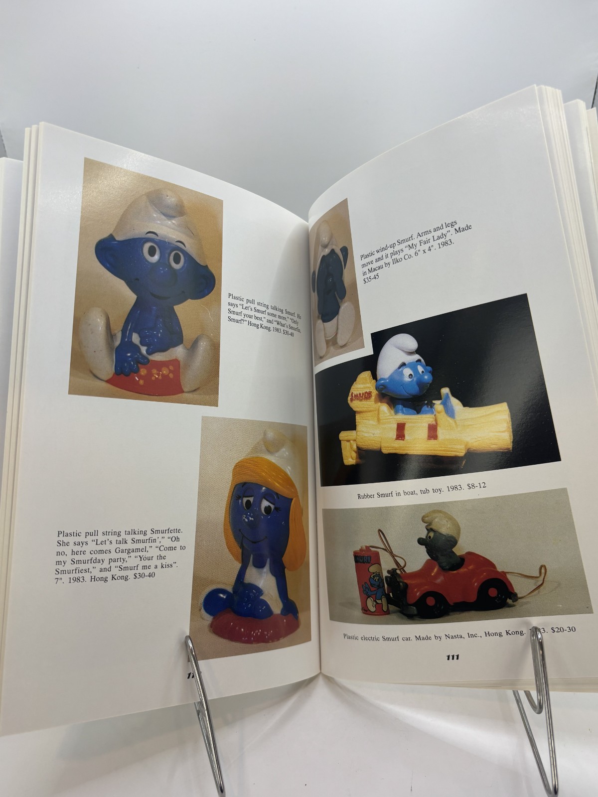 Schiffer Smurf Collectibles book Price Guide 6″x9″ 159 page ?????? ???? ????????