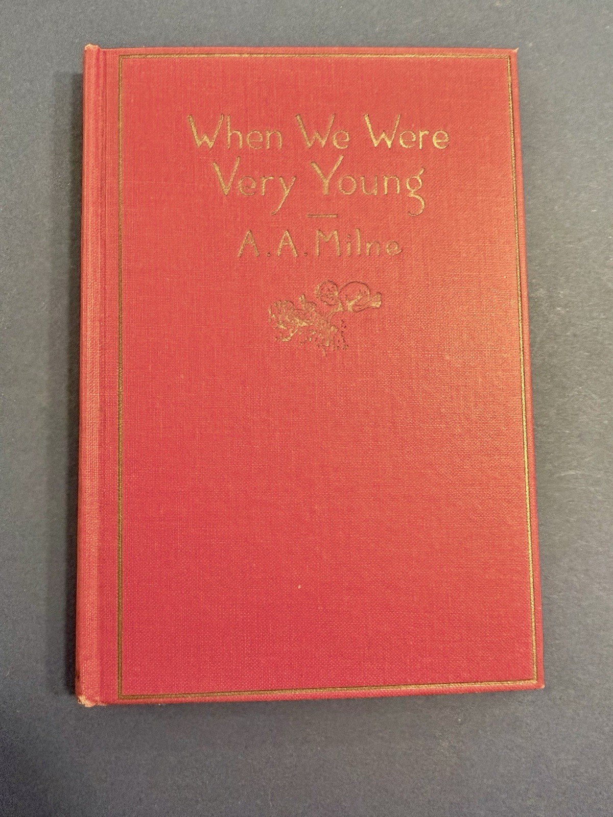 When We Were Very Young A.A. Milne 1924 HC E.P. Dutton E.H. Shepard Illus