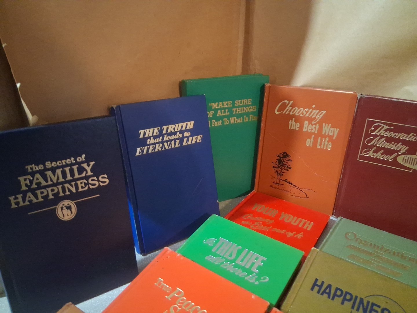 Jehovah’s Witnesses Book Lot 1960’s-1990’s Lot of 28 Small Hardcover Books