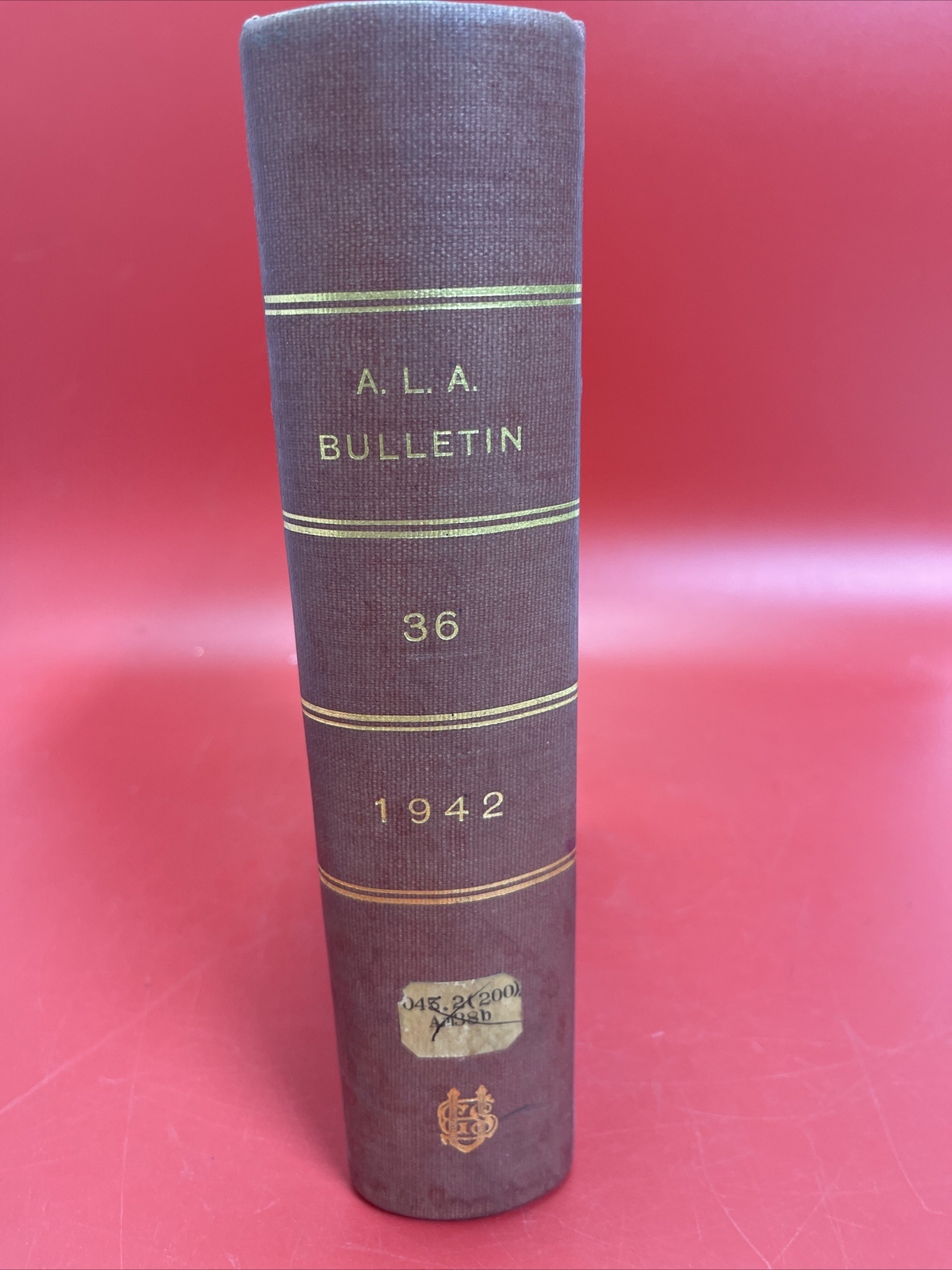 American Library Association ALA Bulletin Magazines/ Lot Of 14 1942