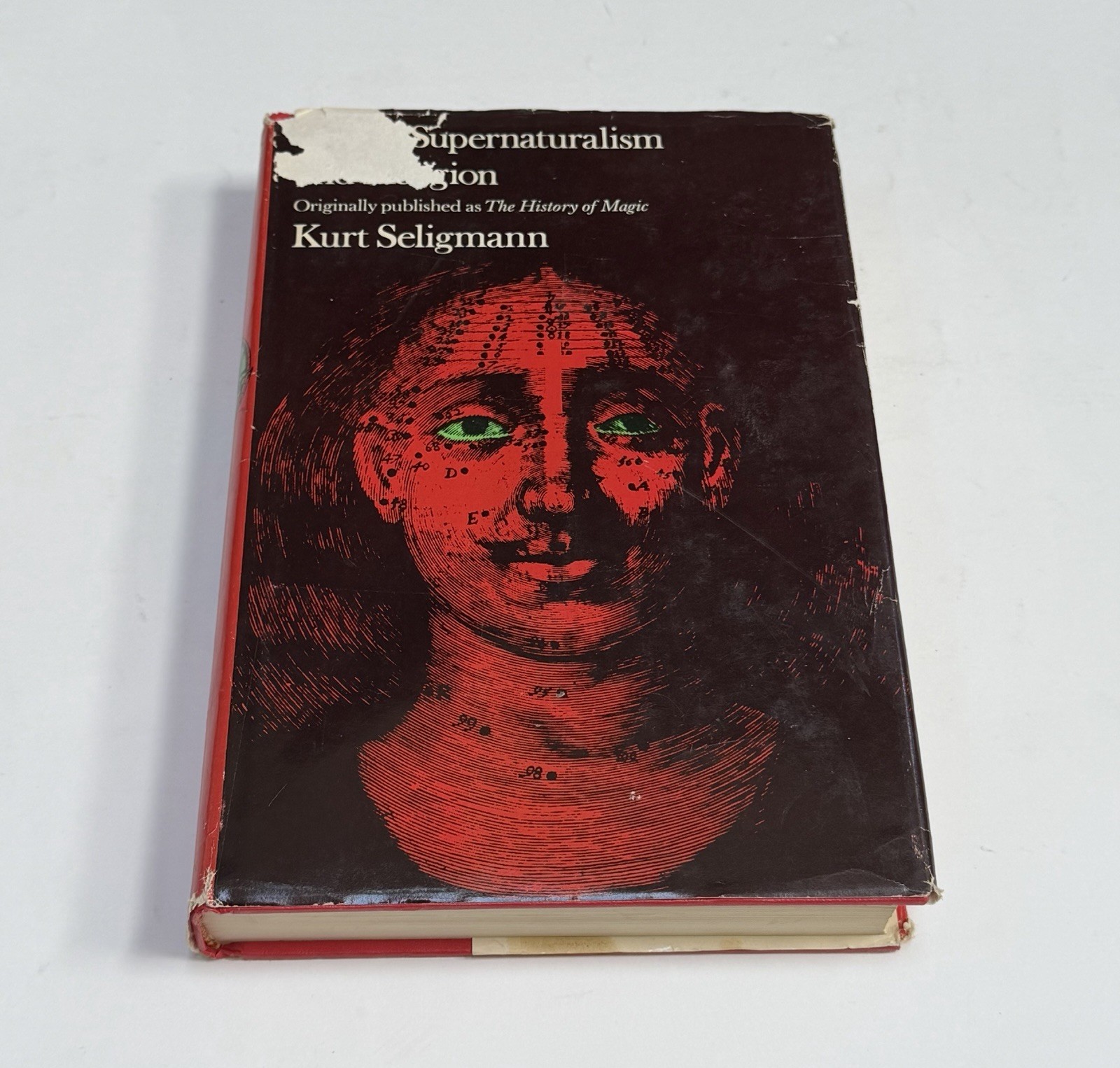 VTG OCCULT BOOK history of magic supernaturalism alchemy the devil witchcraft