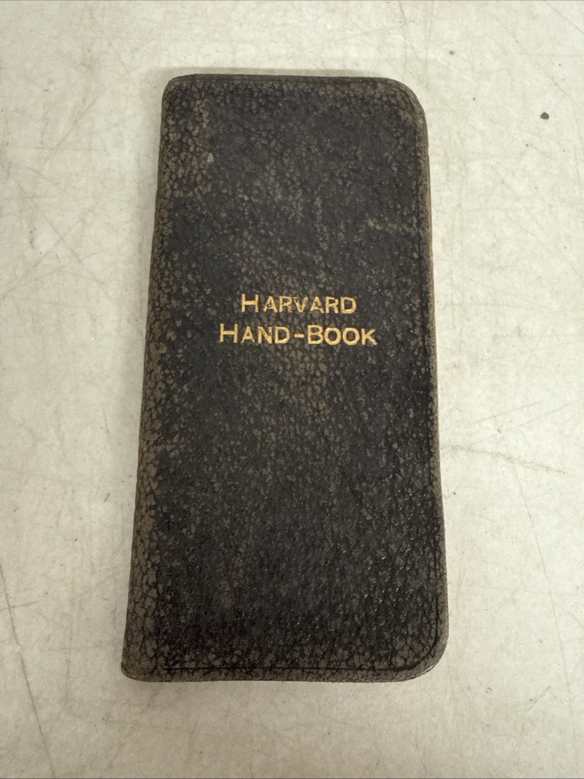 Early Printing Of Harvard Hand-book Handbook 1904-1905