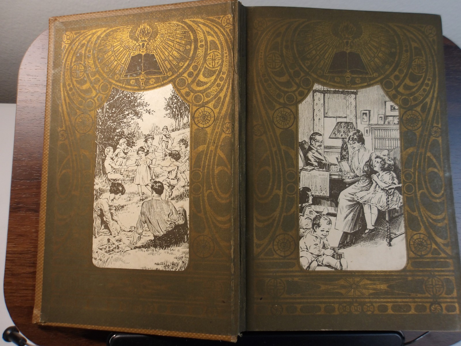 Young Folks’ Treasury 1919 Complete 12 Vol Set Illustrated University Society
