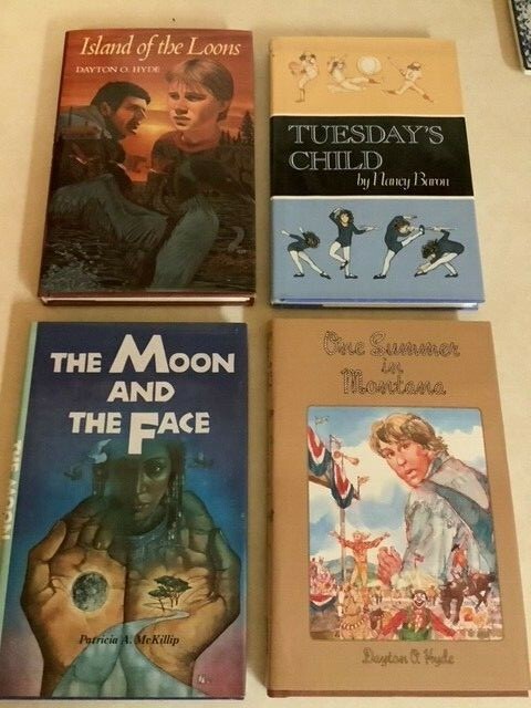 25 Teen Young Adult Hardcover Books 1980s Atheneum Unread Condition w/ Jackets