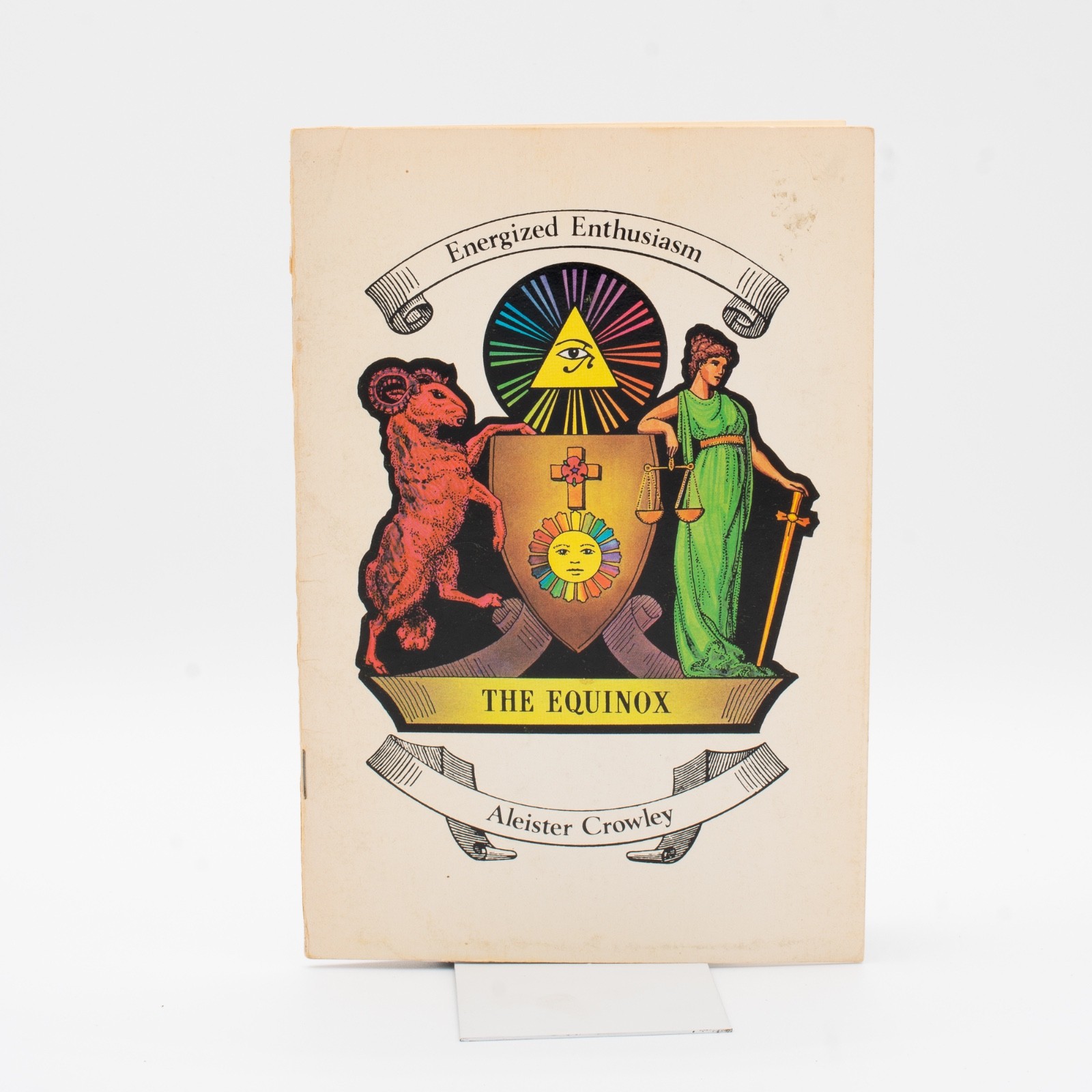 Aleister Crowley Energized Enthusiasm The Equinox Samuel Weiser 1976 Booklet