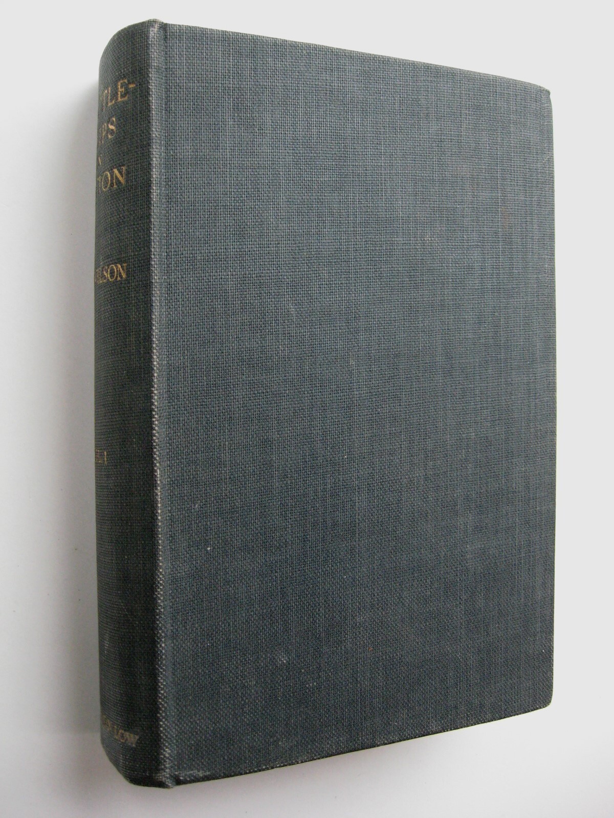 BATTLESHIPS IN ACTION VOL 1 ~ H. W. Wilson HC ILLUSTRATED Naval War 1855-1918 -Z
