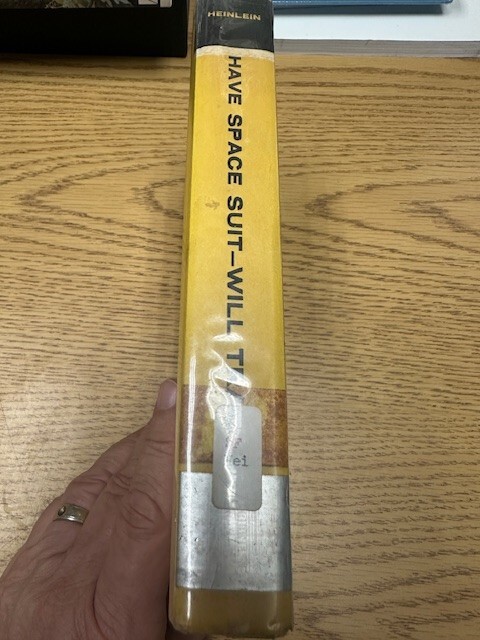 Robert A Heinlein HAVE SPACE SUIT—WILL TRAVEL 1st Ed 1958 Library Copy