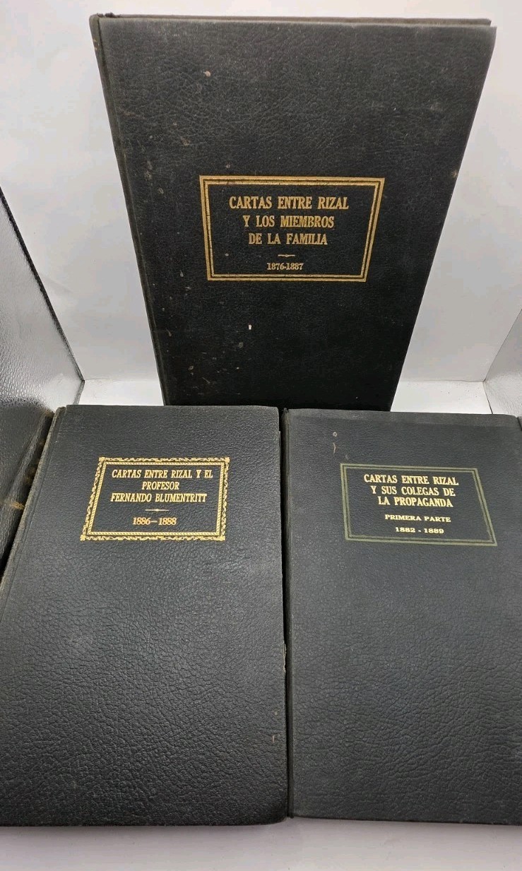 1961 Dr. Jose Rizal Letters Between His Family,His Professor & Propaganda Coll.