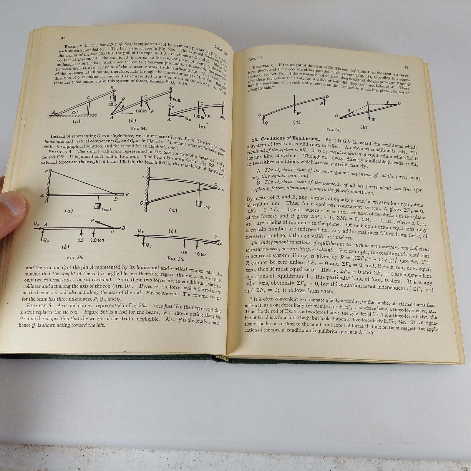 Mechanics for Engineers By Maurer Roark & Washa John Wiley & Sons Illust HC 1949