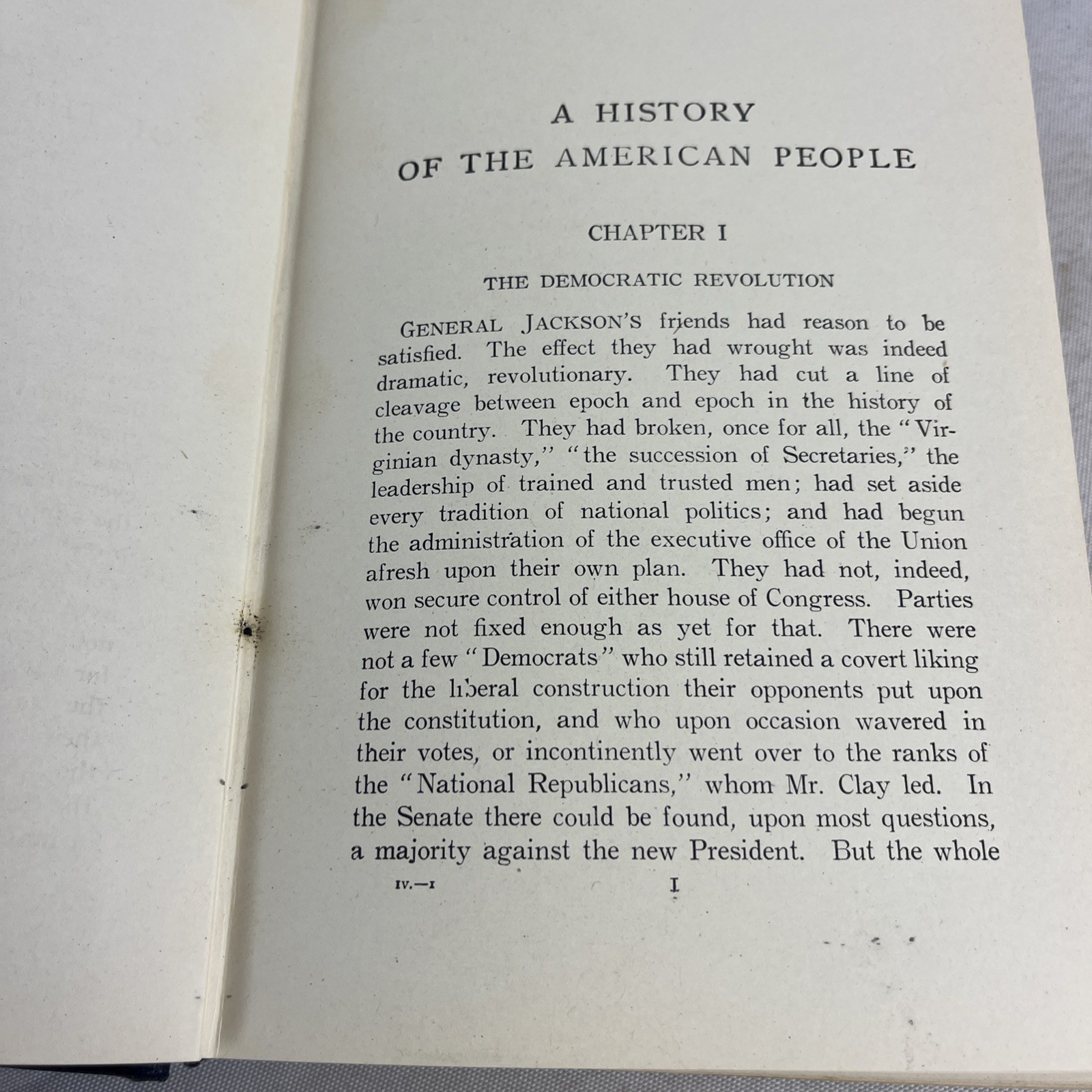 A History of the American People – Woodrow Wilson – 5 Volume HC Set Harper 1902