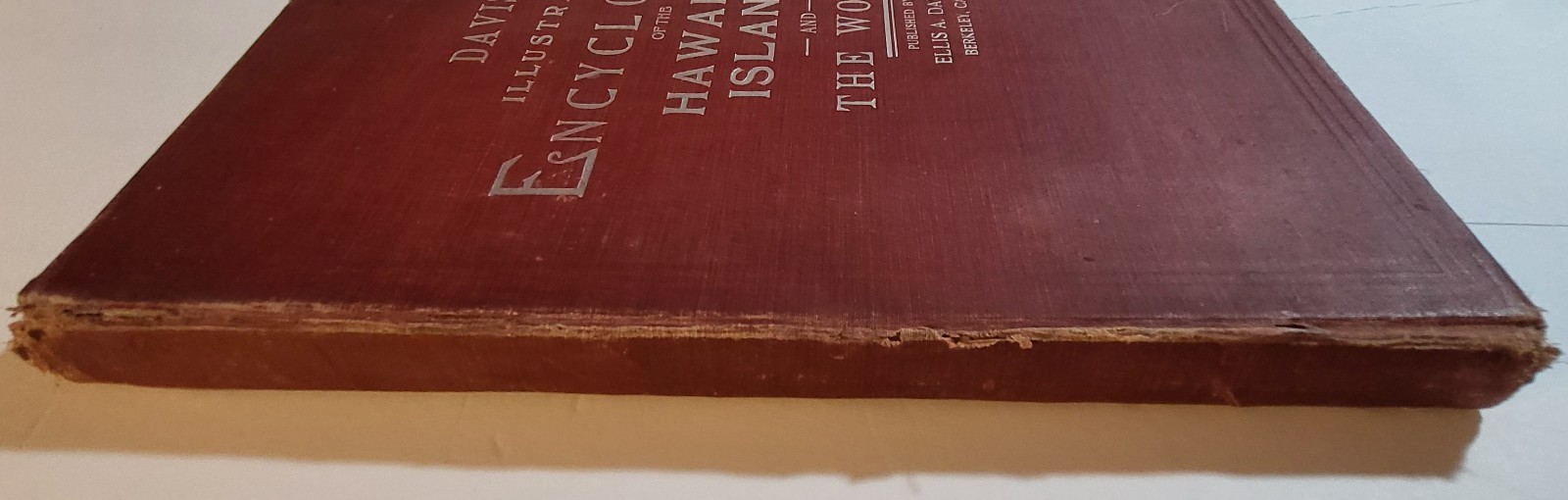 1910 Davis’ Illustrated Encyclopedia of the Hawaiian Islands & The World ~ Maps