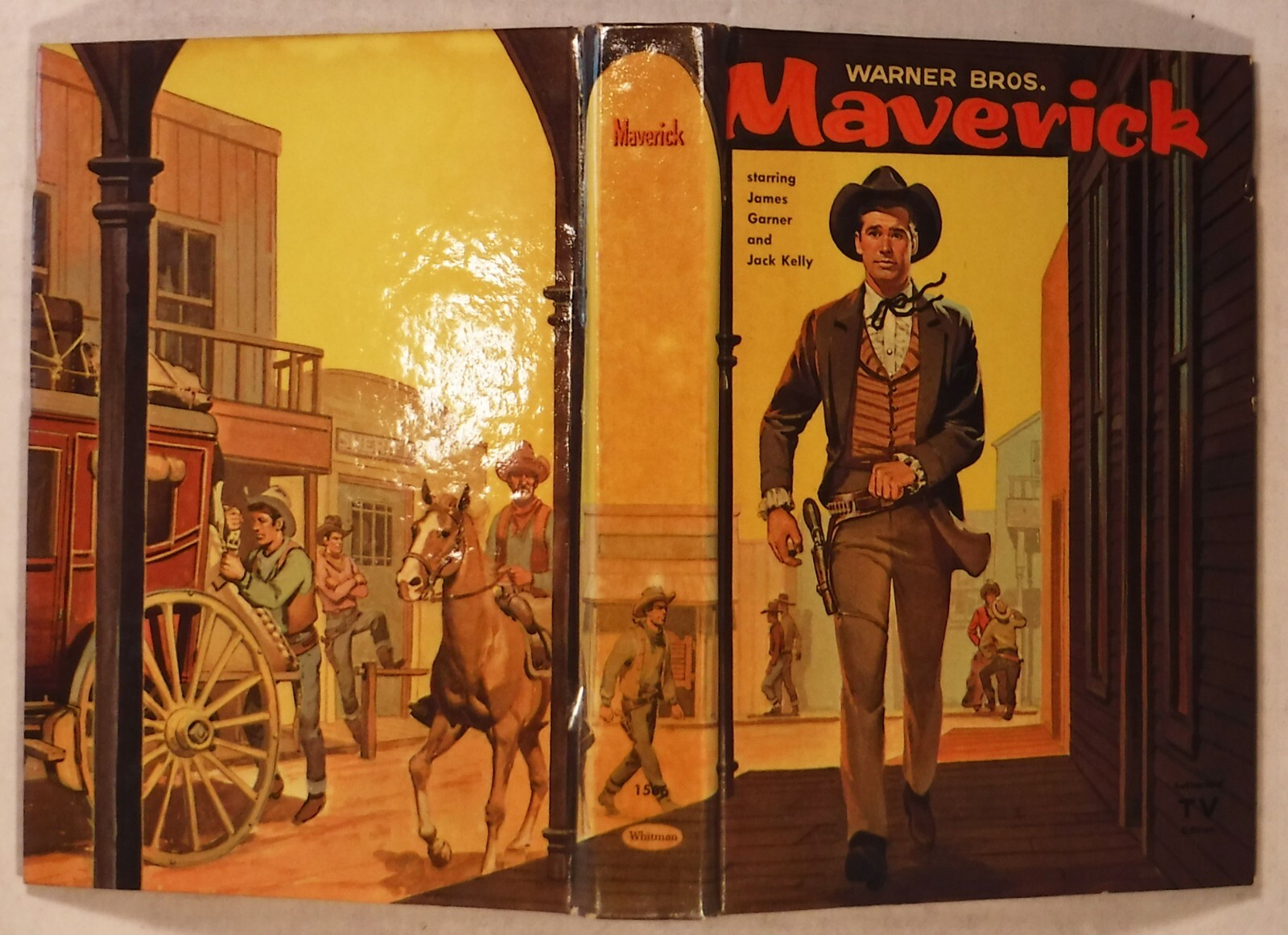 WARNER BROS. MAVERICK / CHARLES I. COOMBS / 1959 WHITMAN HC / EXCELLENT