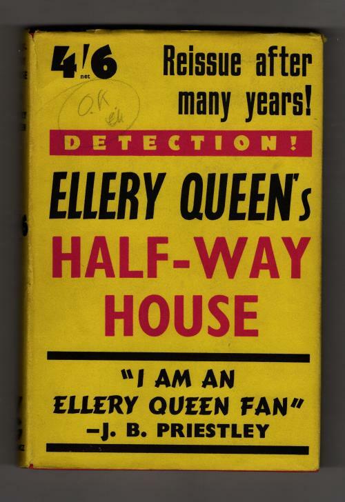 Half-Way House by Ellery Queen (Gollancz Detection) File Copy