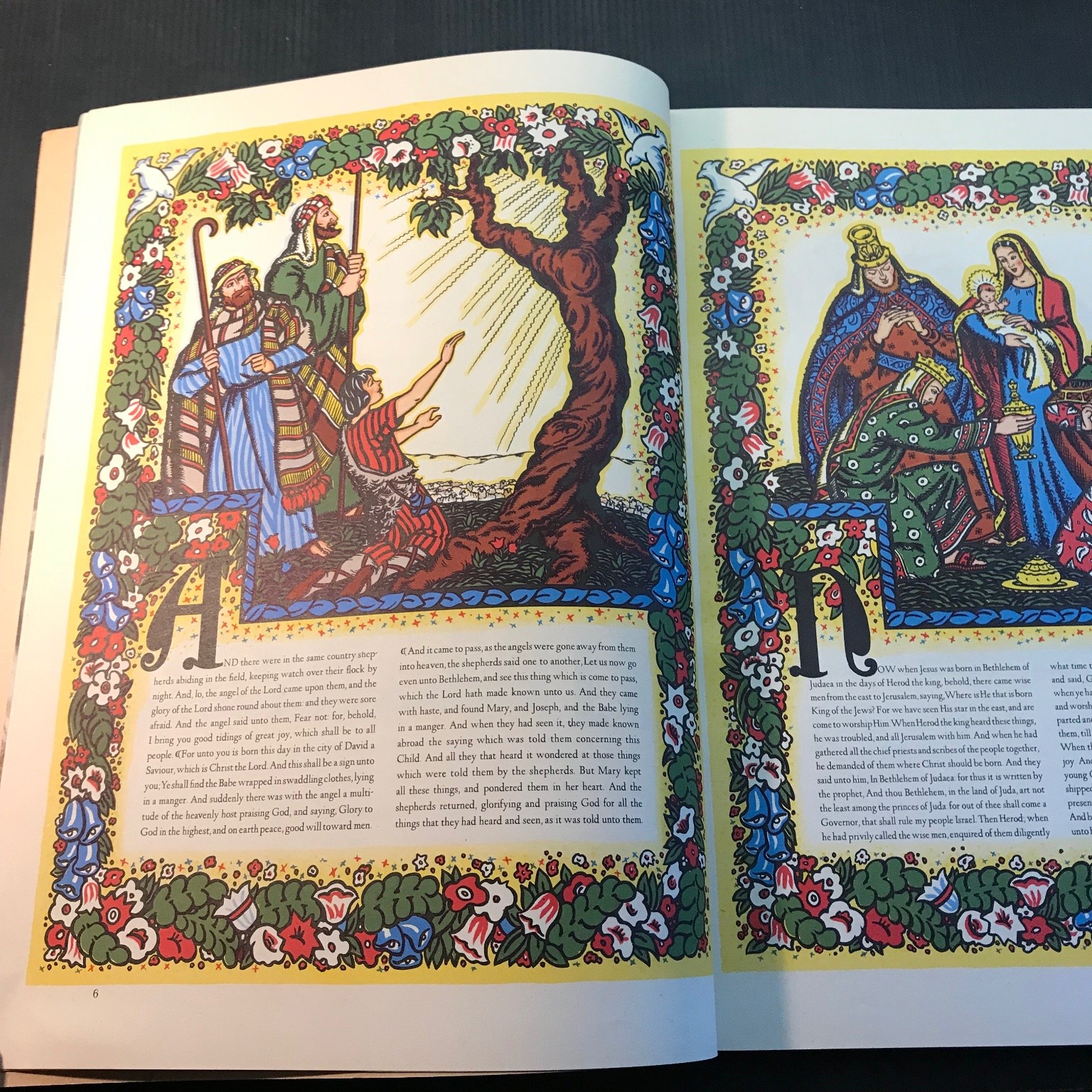Christmas Edited Randolph E. Haugan 2nd Edition 1945 Illustrated Art