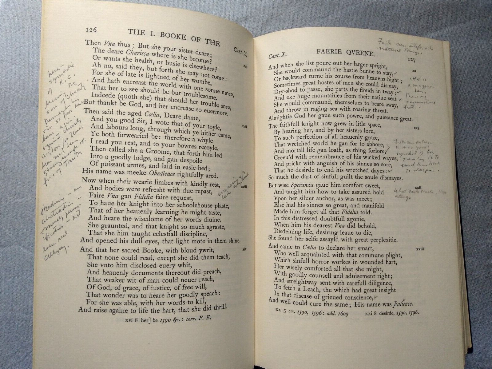 The Poetical Works of Edmund Spenser Faerie Queene 2 Vols Clarendon Press 1964
