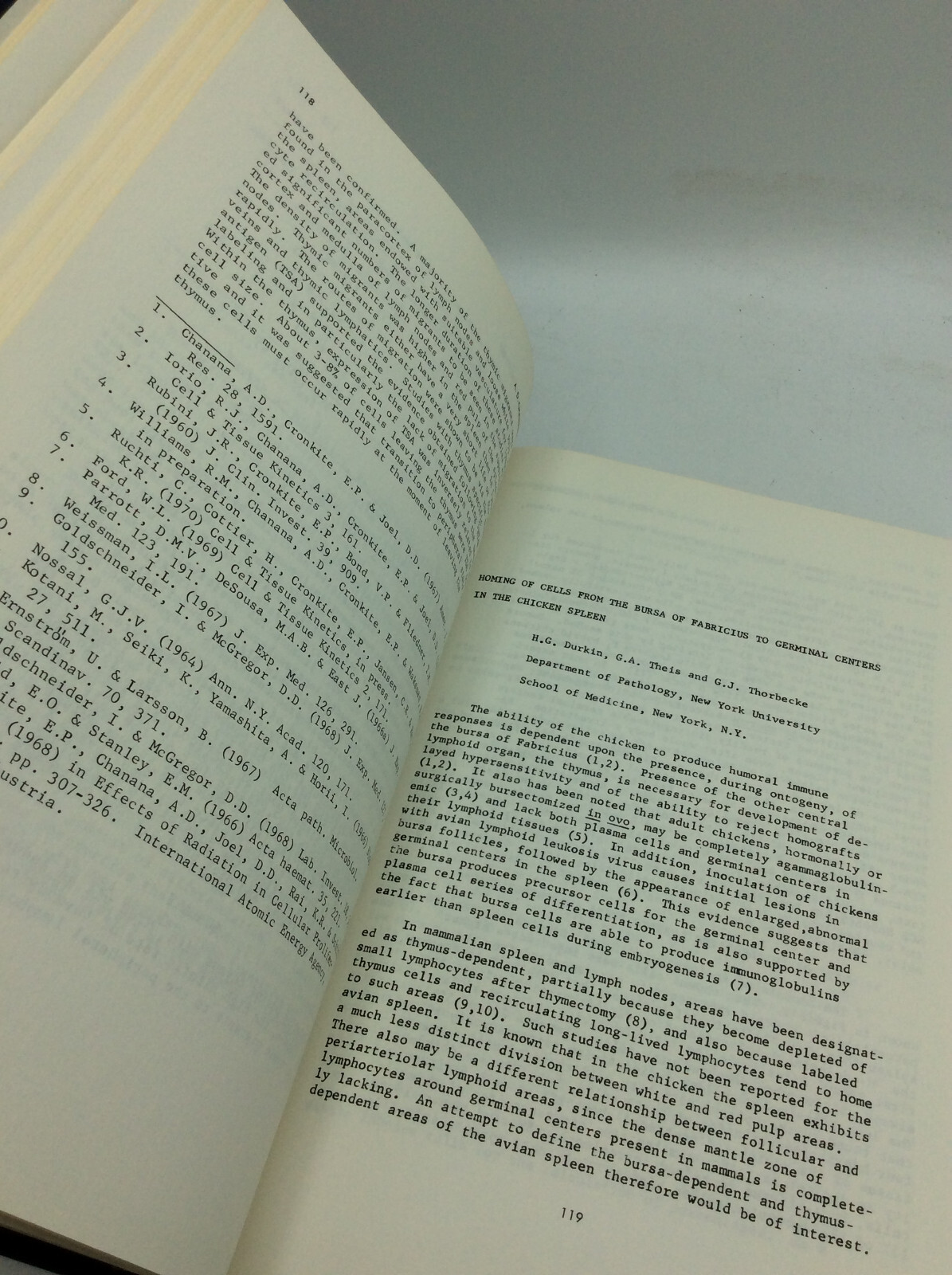 MORPHOLOGICAL AND FUNCTIONL ASPECTS OF IMMUNITY – 1971 – Science –