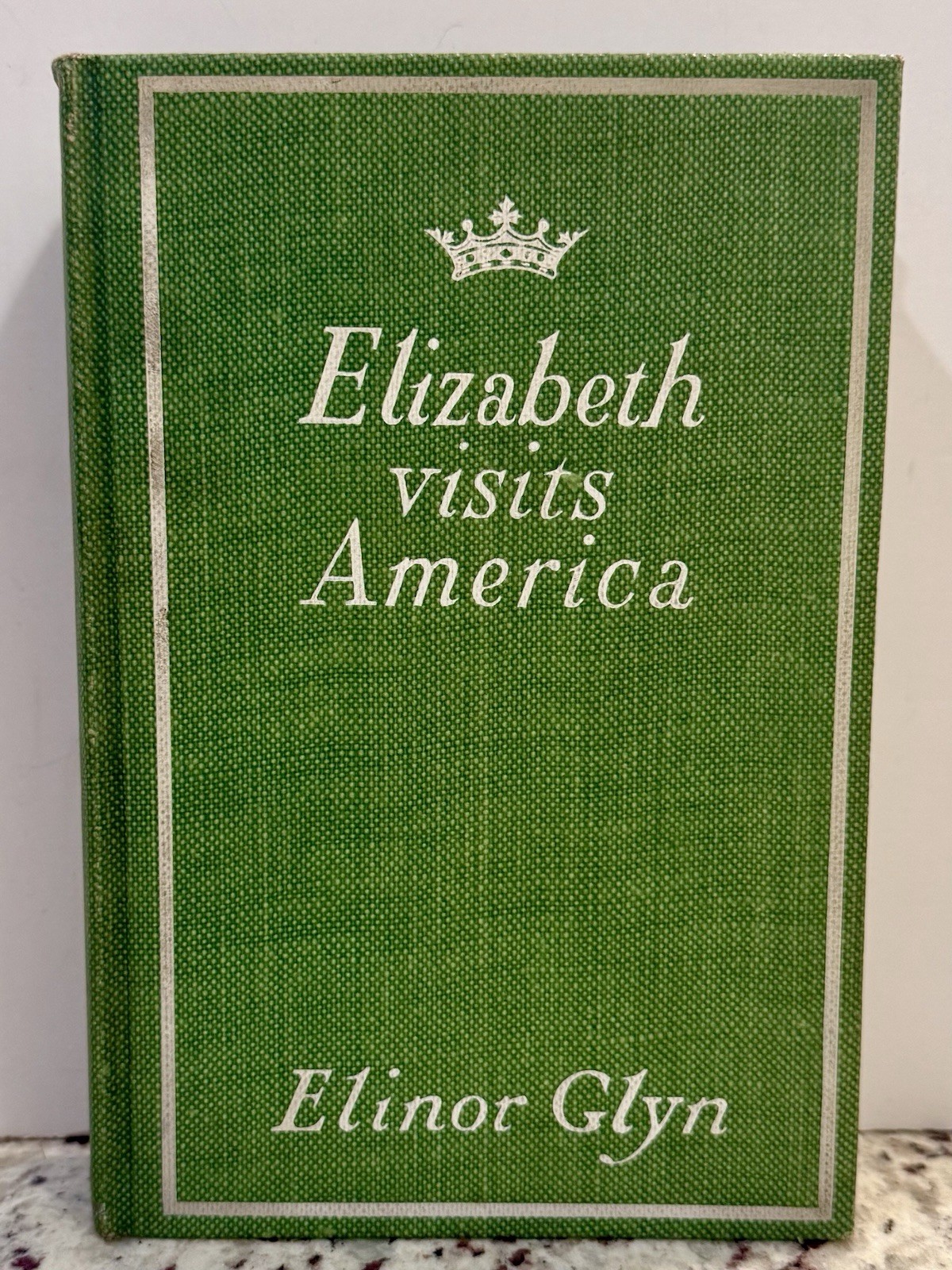 Antique Book 1909 Elizabeth Visits America Elinor Glyn Duffield & Company