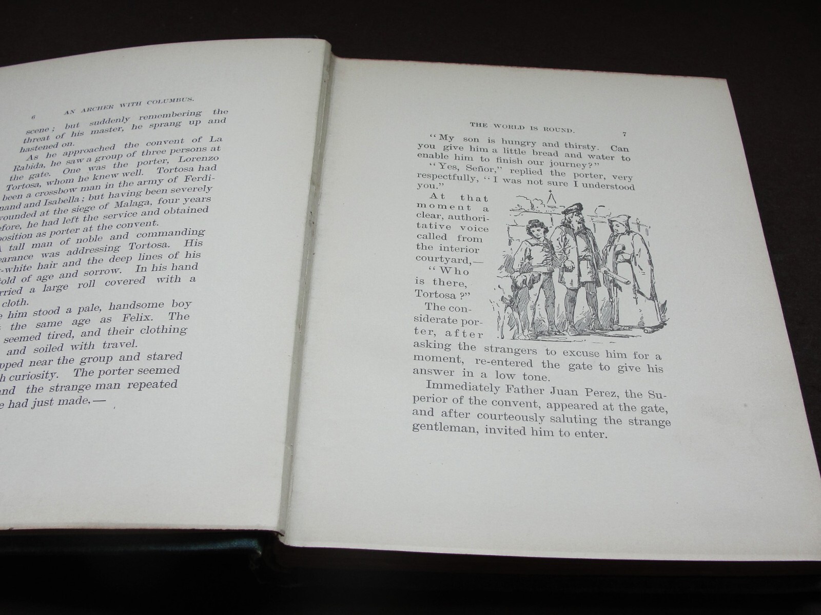 An Archer with Columbus by Charles E. Brimblecom- Joseph Knight Co. 1894 Book.