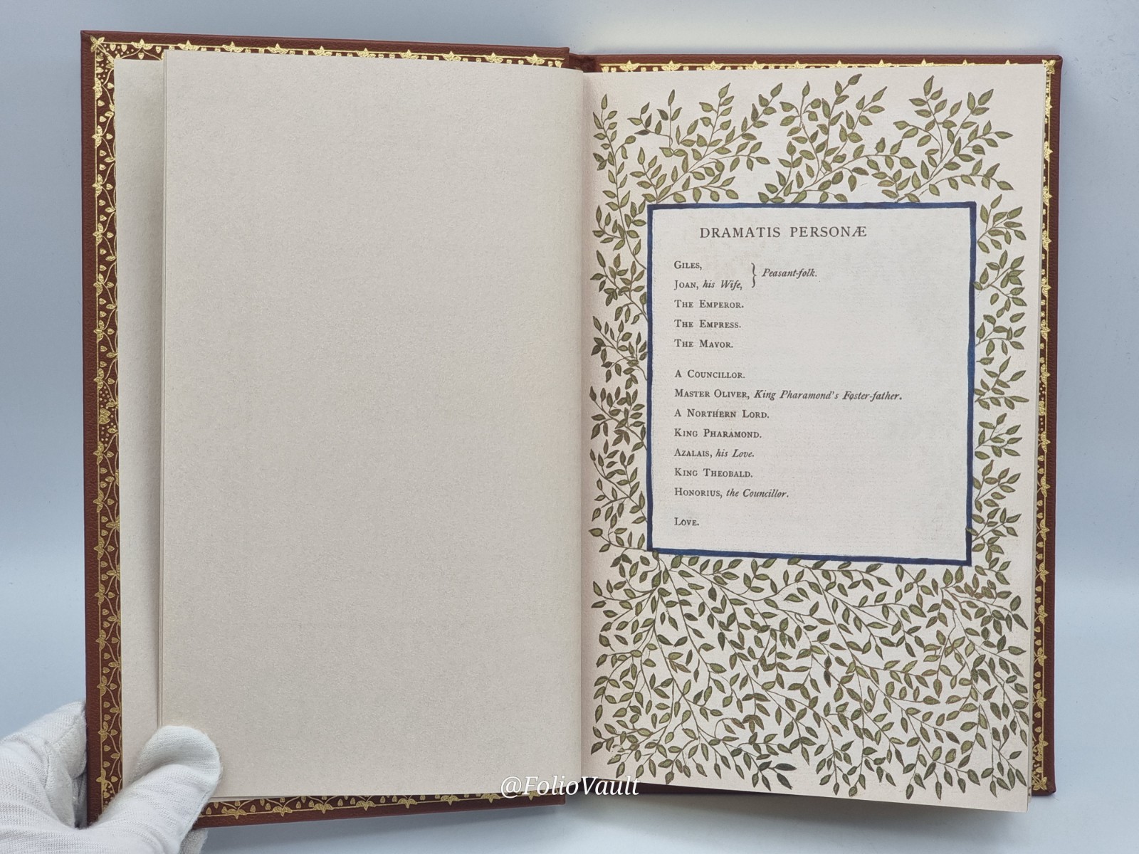 Love is enough – William Morris – Folio Society – 2018 – Limited – VGC