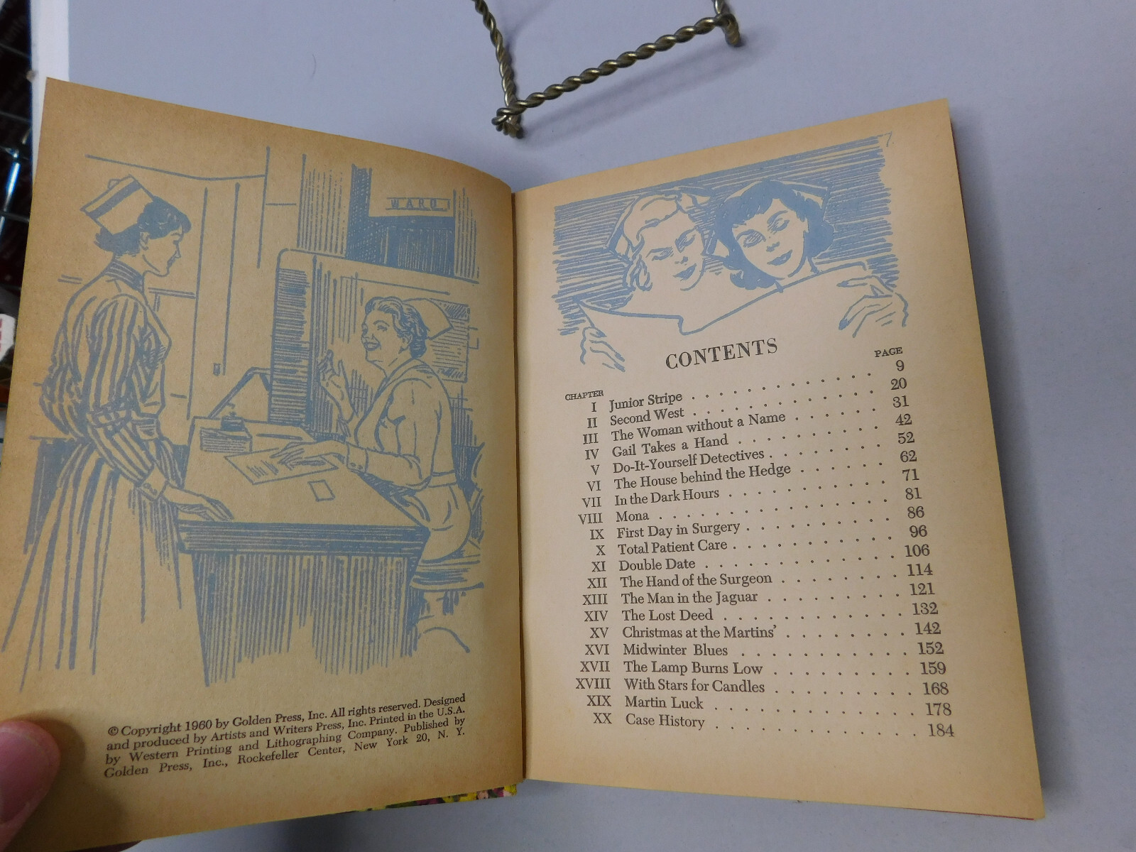 KATHY MARTIN: Junior Nurse #2 by Josephine James GOLDEN PRESS 1960