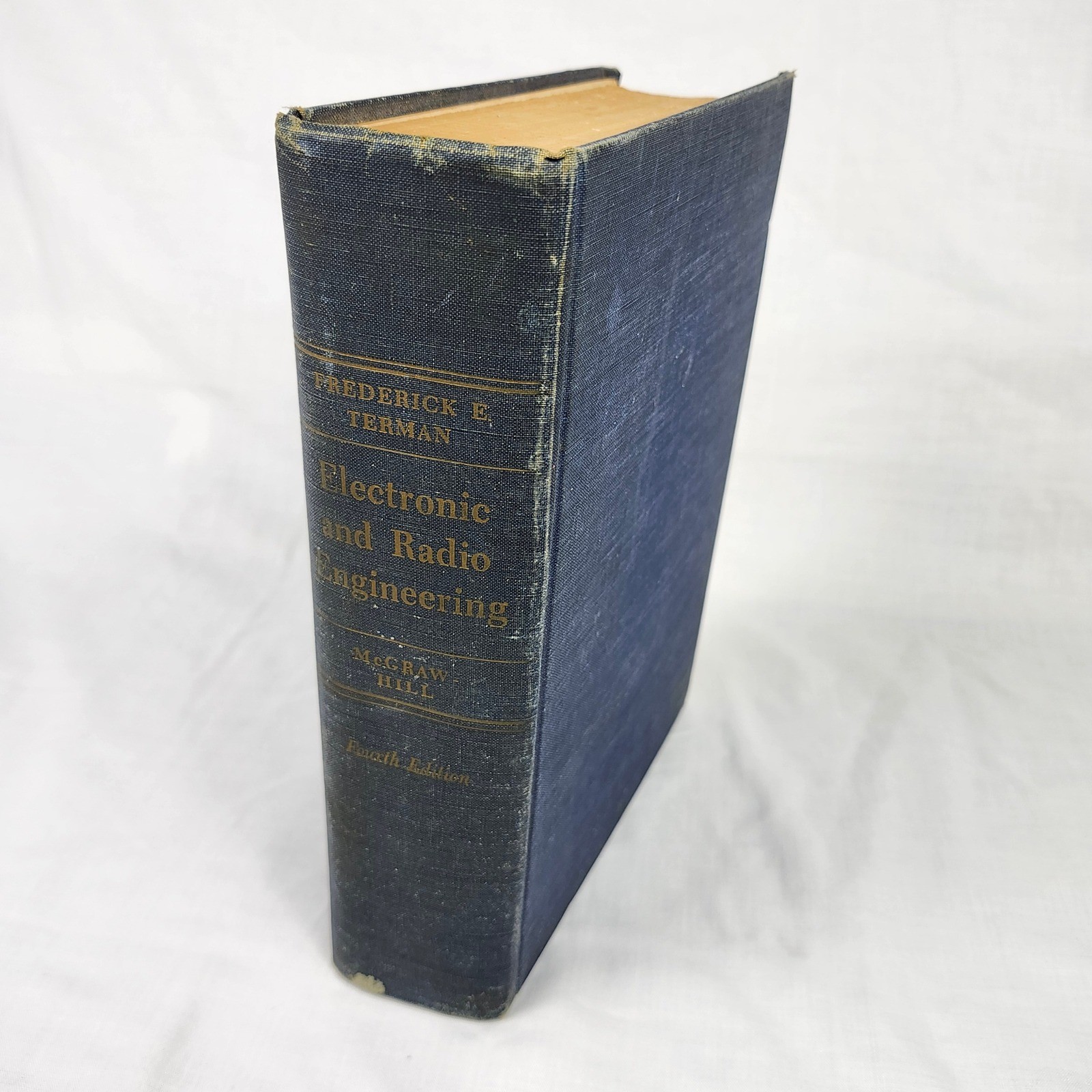 McGraw-Hill Electronic and Radio Engineering Frederick Terman 4th Ed 1955 Blue
