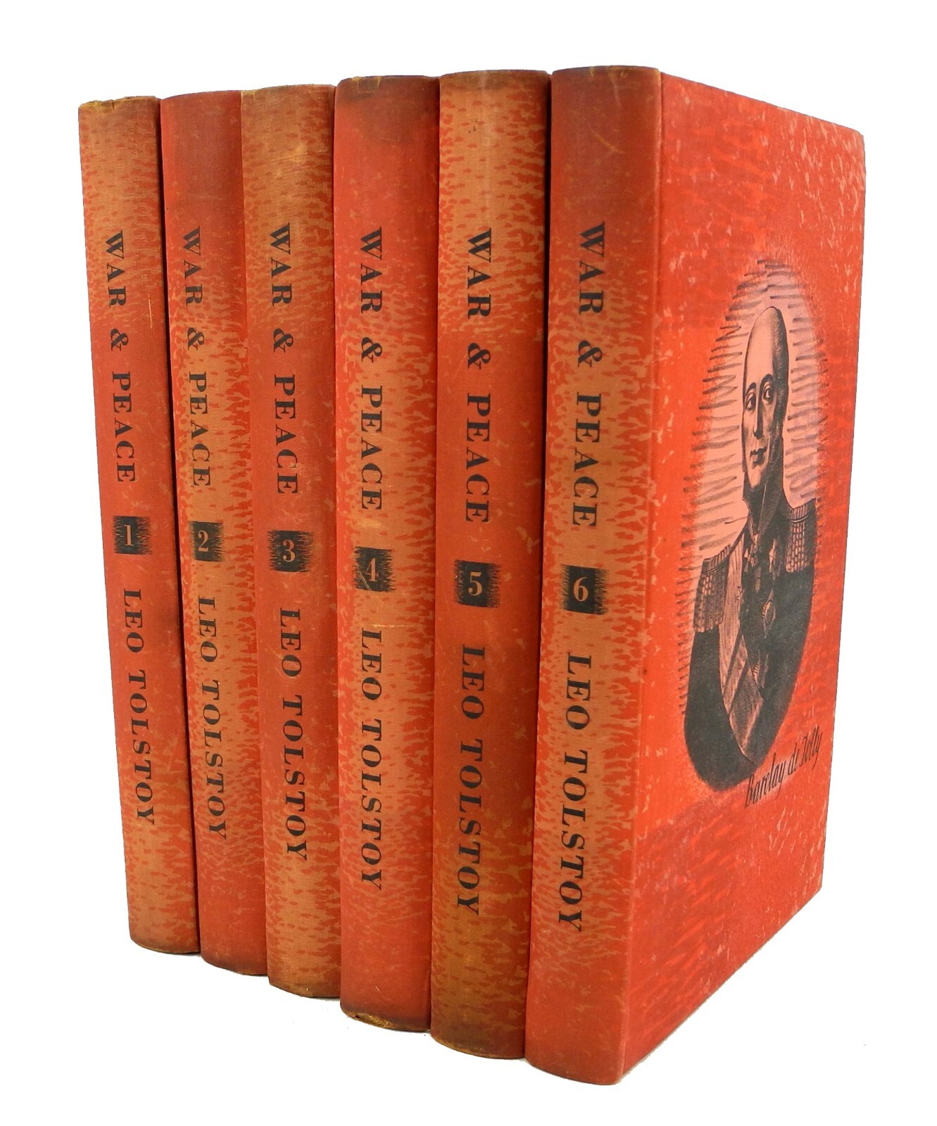 War and Peace by Leo Tolstoy – Limited Editions Club – 6 Volume Set – 1938