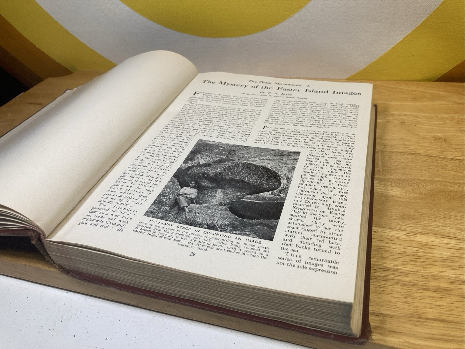 Vintage 1948 Wonders Of The Past By Hammerton 1937 Rare Pictorial History Book