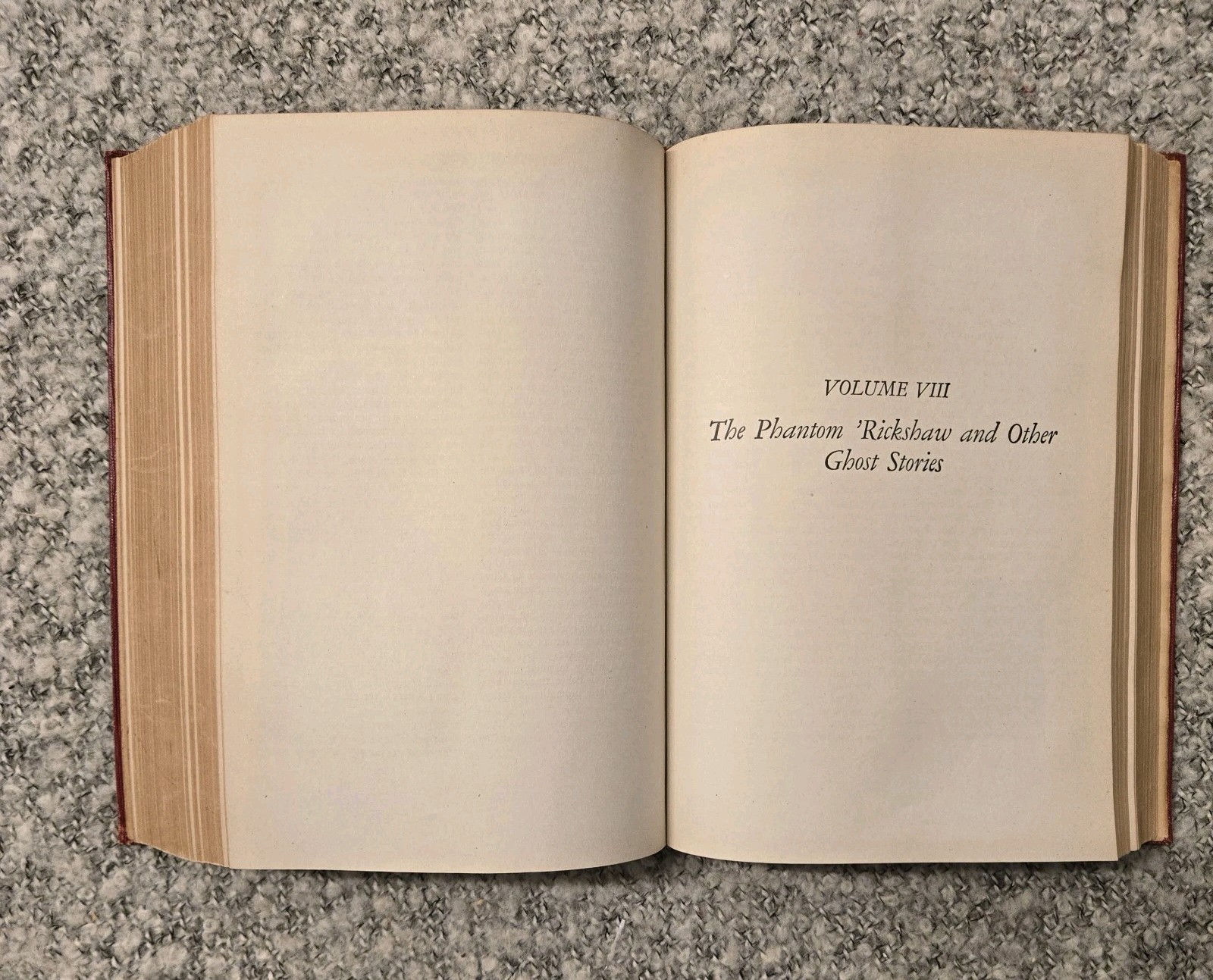 One Volume Kipling Authorized 1928 Ex-Libris Universal Literature Good Condition