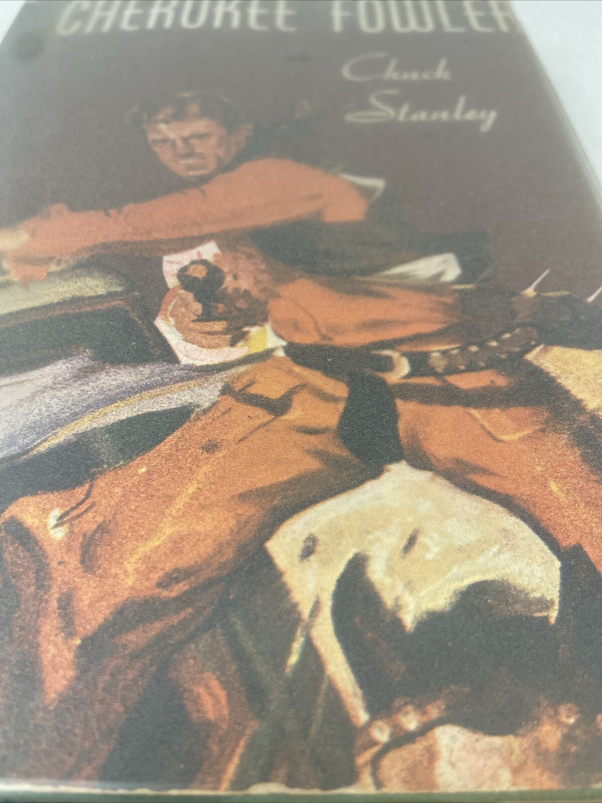 Cherokee Fowler by Chuck Stanley (Phoenix Press, 1945, HCDJ) Vintage Western