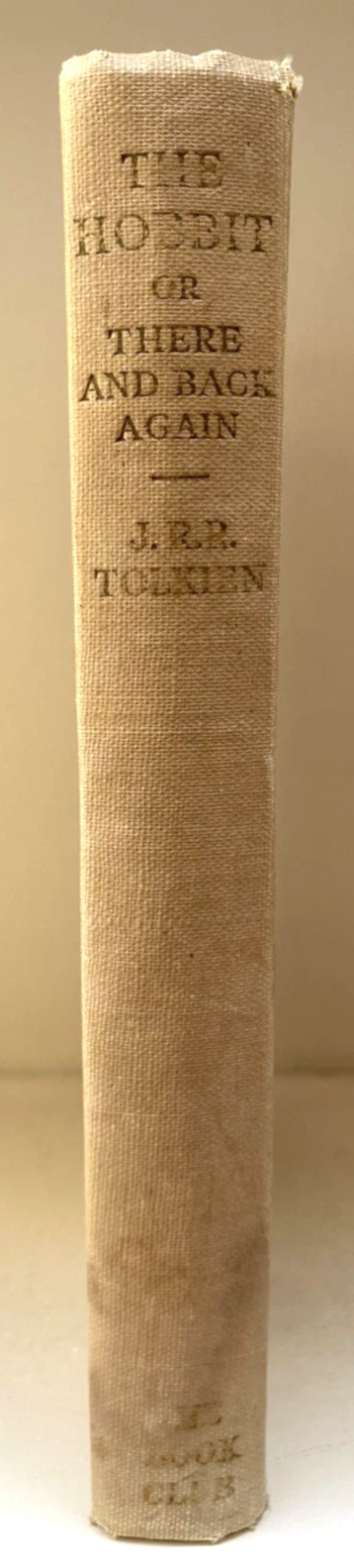 The Hobbit, First Edition, 3rd Printing, 1942 Foyles Bookclub edition