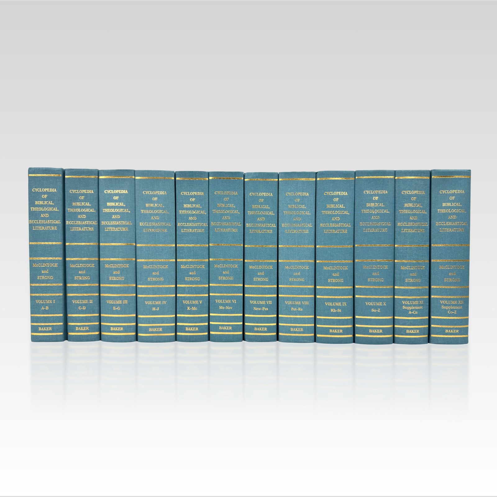1981 McCLINTOCK Cyclopedia of Biblical Theological and Ecclesiastical Literature