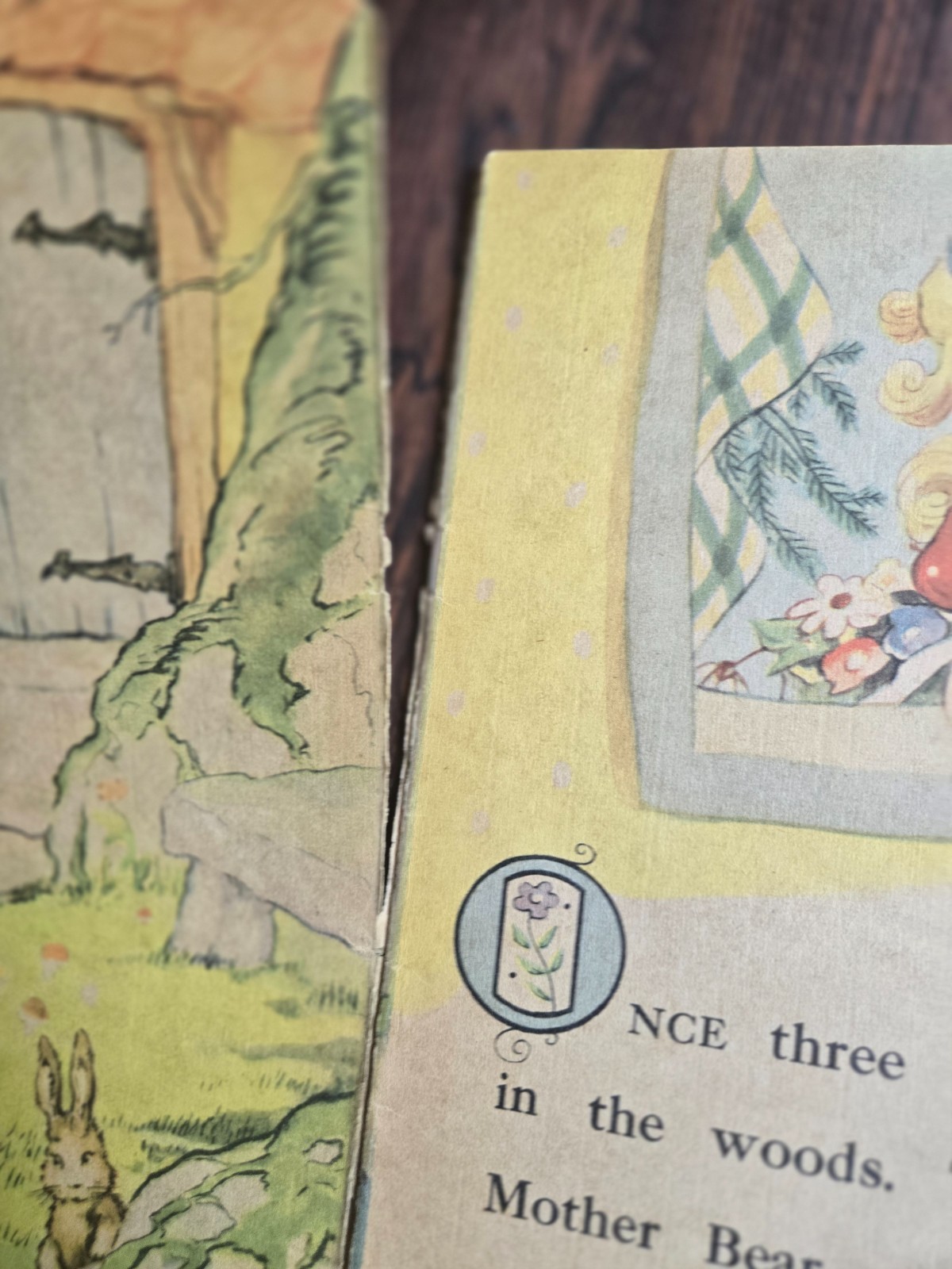 1941 Vintage The Three Bears Whitman Pub Co Racine Wis Book