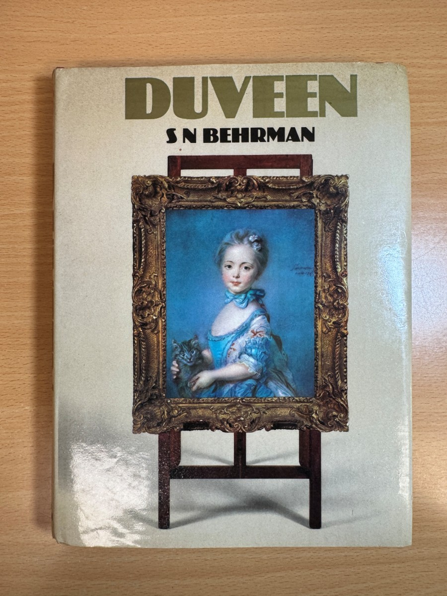 Duveen by S. N. Behrman 1972 Hardcover Hamish Hamilton