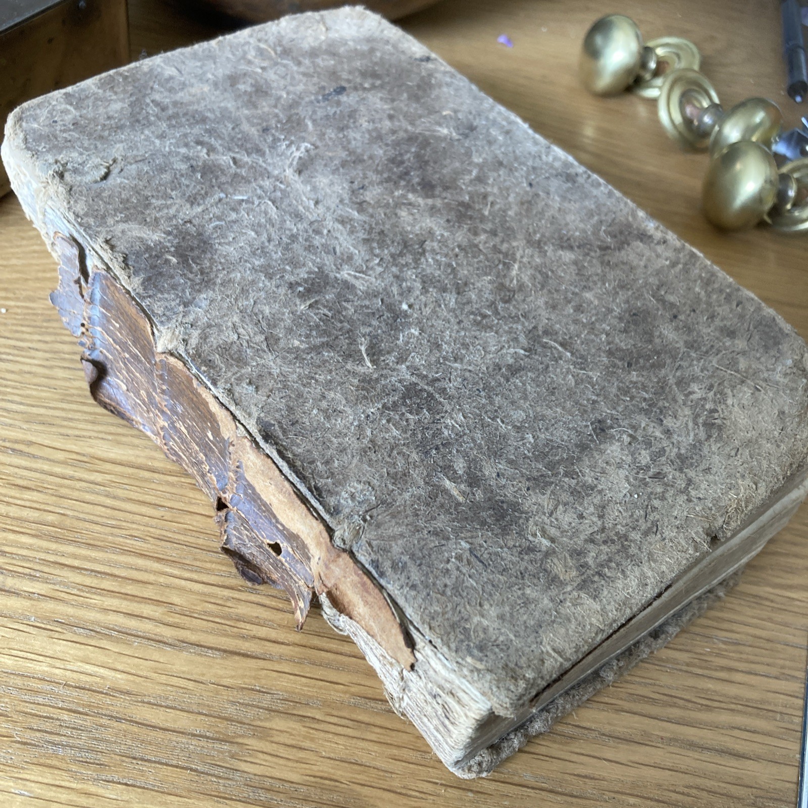 Antique 1st Edition Institute of the Laws of England vol 1 Thomas Wood Book 1720