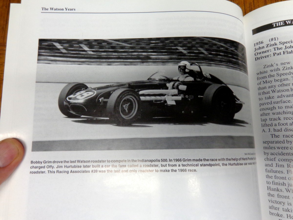 THE WATSON YEARS WHEN ROADSTERS RULED THE SPEEDWAY