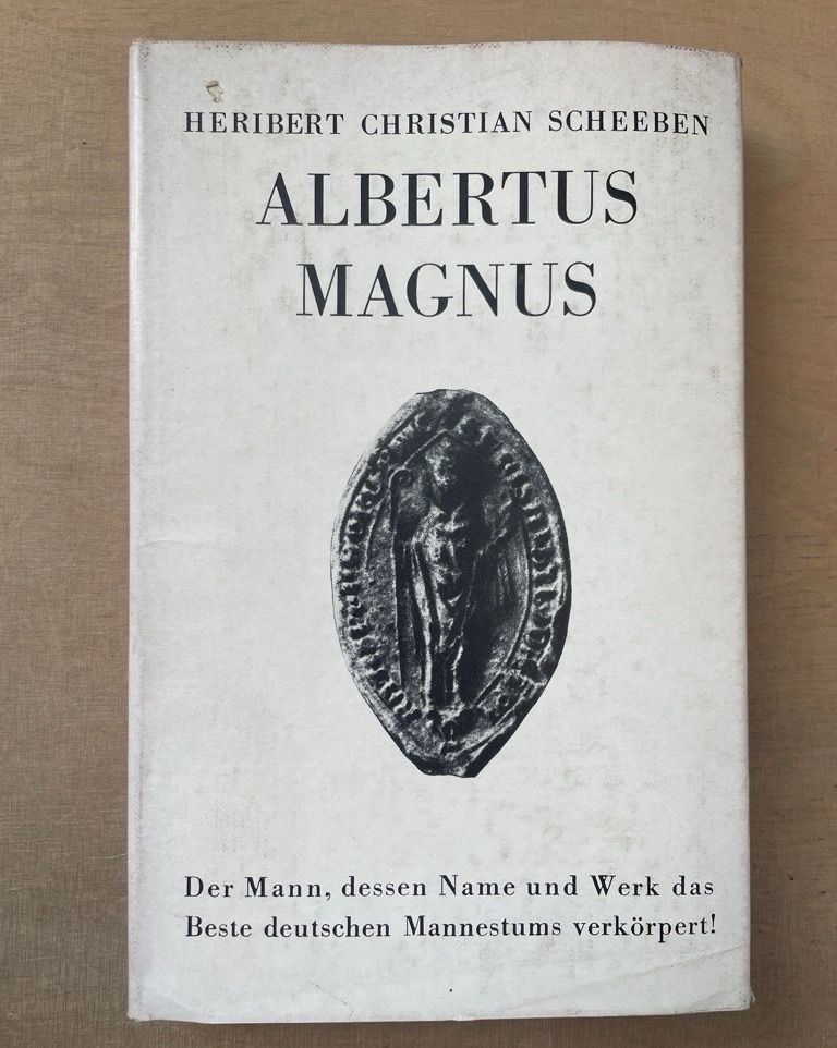 Albertus Magnus. Scheeben, Heribert Christian: