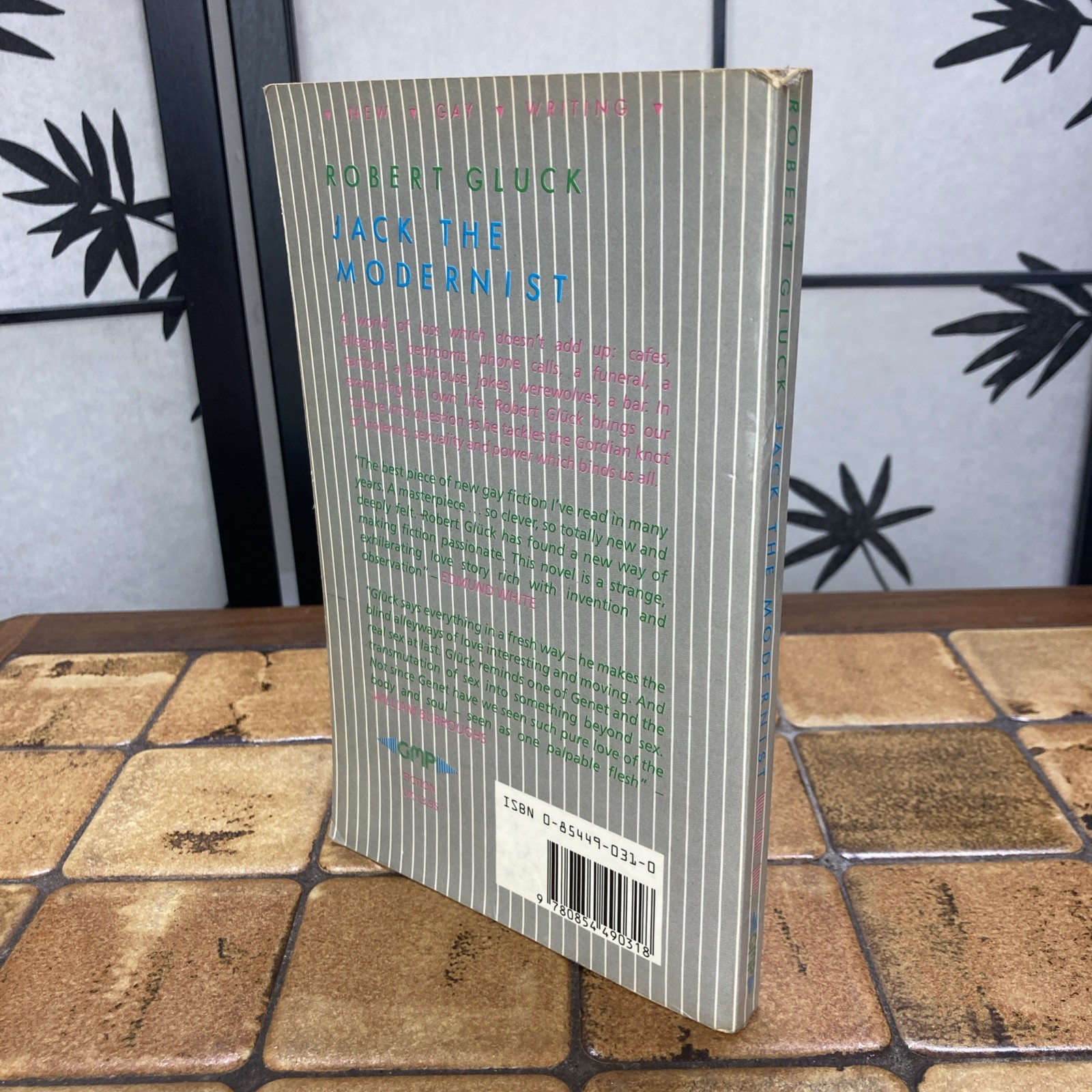 Robert Gluck Jack the Modernist UK GMP Gay Men’s Press 1986