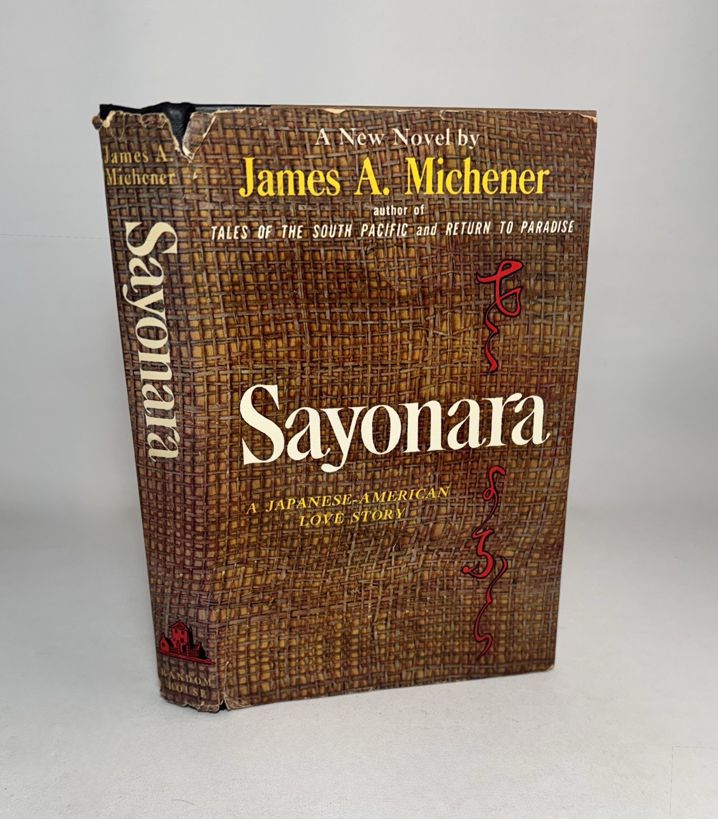 Sayonara-James A. Michener-SIGNED-Early Printing-3rd Printing w/Org DJ-VERY RARE