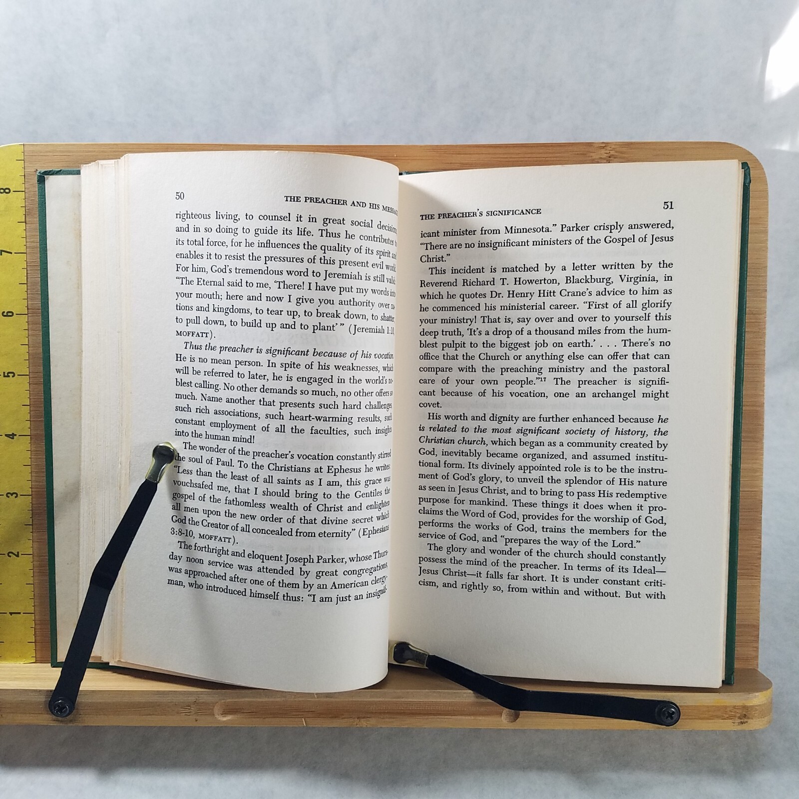 Dynamic Preaching – 1955 Hardcover by James W. Clarke
