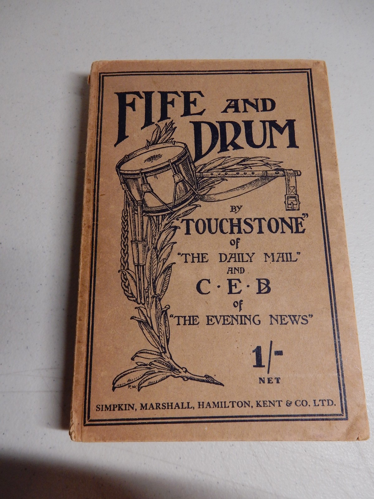 Fife and Drum World War I Poetry Collection by Touchstone/C.E.B., London, 1915