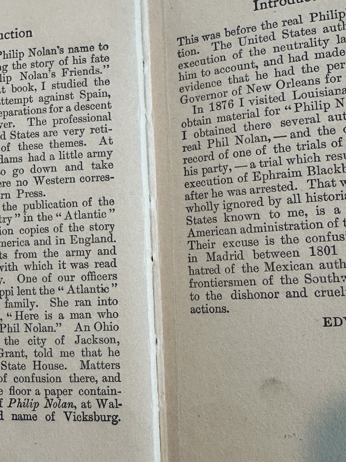 Edward Everett Hale THE MAN WITHOUT A COUNTRY 1905 School Edition -Little, Brown