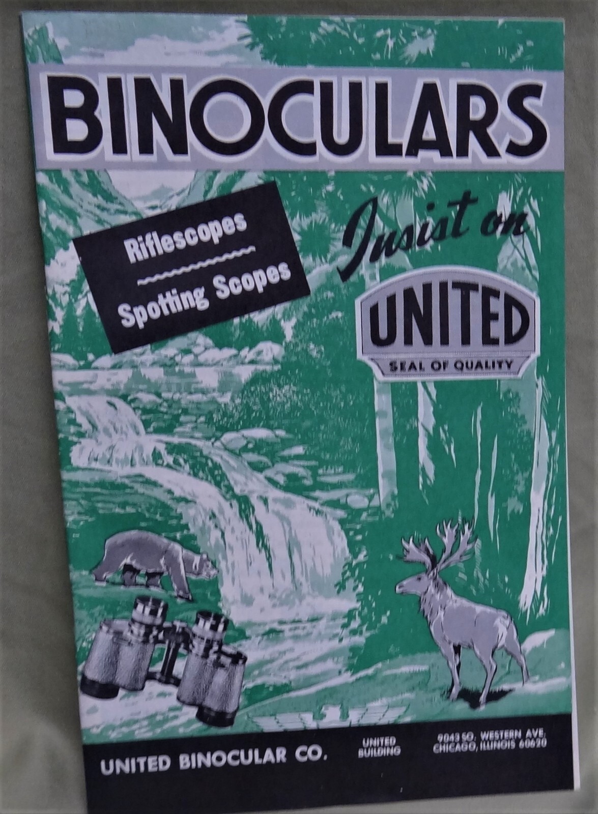 United Binocular Co., 40 Pages, C. 1960’s